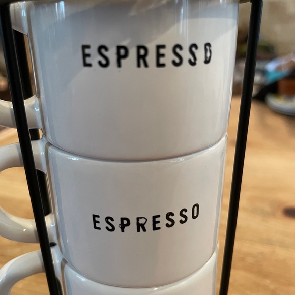 EUC Set of Stackable Espresso Cups - Picture 3 of 4